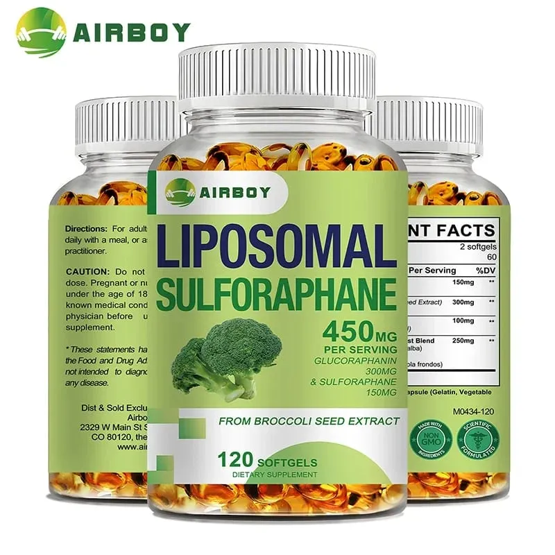 Liposomal Sulforaphane 450mg - Antioxidant Heart Supplement Immunity BoostingSupplement — image 2