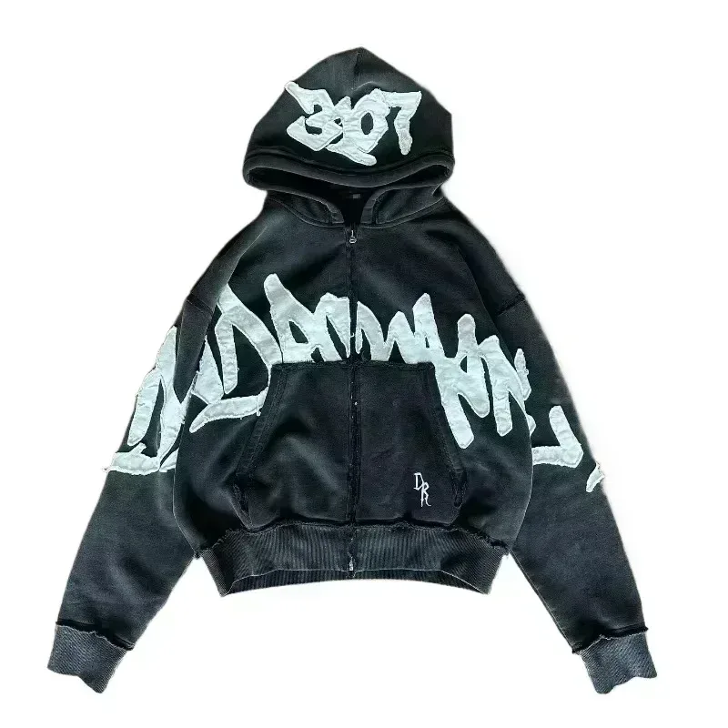 Y2K Retro Hoodie Men Printed Camouflage Pattern Pullover Sweatshirts High Street Hip Hop Streetwear Oversized Unisex Camo Hoodie — image 13