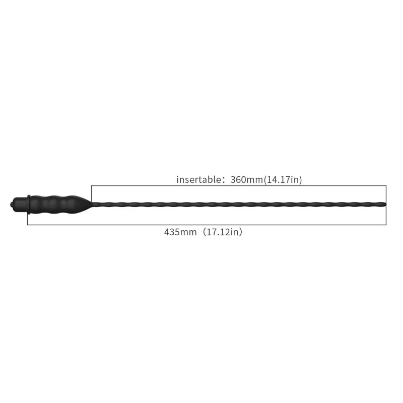Silicone Horse Eye Stick Penis Plug Urethra Beads Urethral Stimulator Sounding Urethral Masturbation Climax Sex Toys for Men