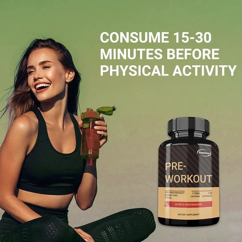 Pre-Workout Supplement - Muscle Building Endurance Support Heart Health Circulation — image 4
