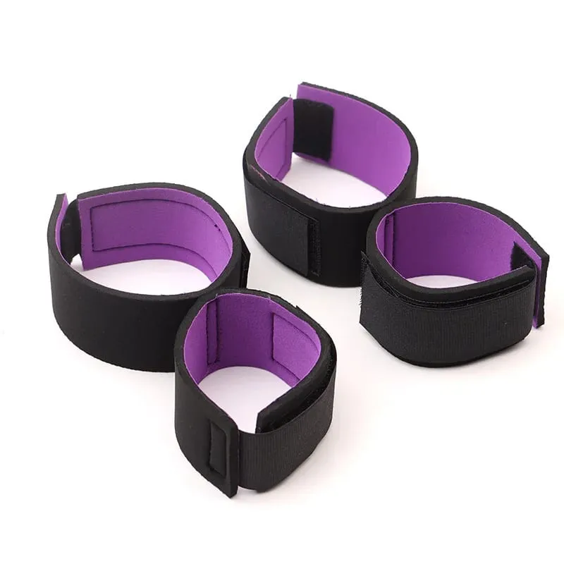 Bdsm Adult Couples Erotic Restraints Slave Wrists & Ankle Cuffs No Vibrator Sex Toys For Women Handcuffs Bondage Set Sex Shop18 — image 6