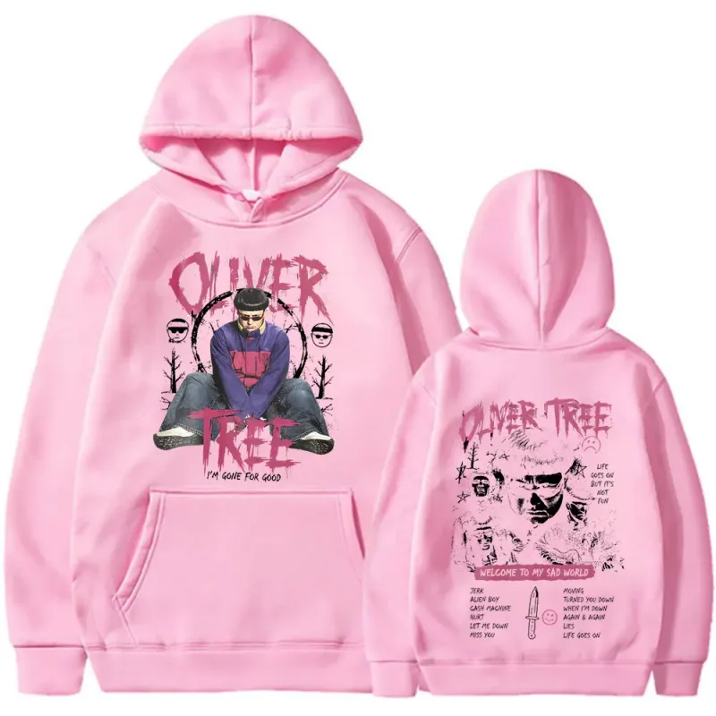 Oliver Tree Hoodies Life Goes On 1993-2026 แฟนของขวัญPulloversผู้ชายเสื้อผ้าแฟชั่นHip Hopขนาดใหญ่ลำลองHoodedเสื้อ — image 6