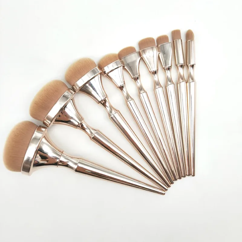 British Generation's new Iconic London HD high-definition facial makeup brushes set 9pcs foundation concealer brush — image 5