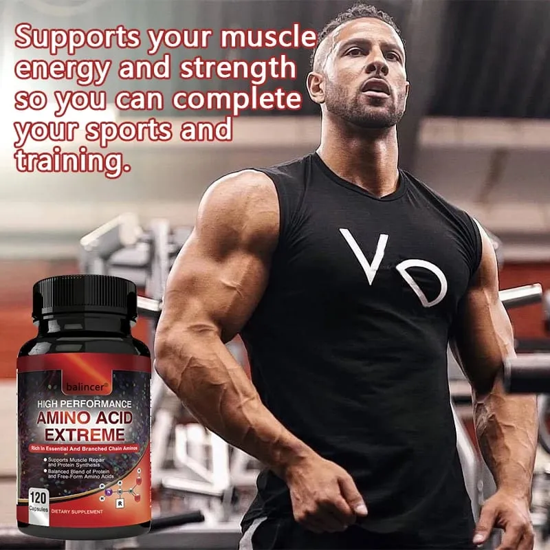 High Performance Amino Acids - Rich in Amino Acids and BCAAs - Muscle Replenishment Repair and Growth Workout Supplement — image 6