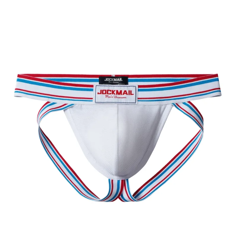 4pcs/Lot Sexy Men Underwear Jockstrap Panochas Men's Briefs Bikini Tanga Slip Bikini Brief Nylon Quick Dry or As Swimwear Shorts — image 2