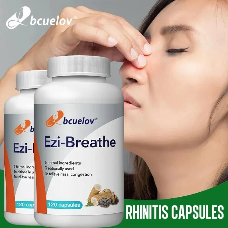 Relieves Nasal Congestion Capsules Improve Respiratory Health Help Clears Airways Natural Supplement — image 2