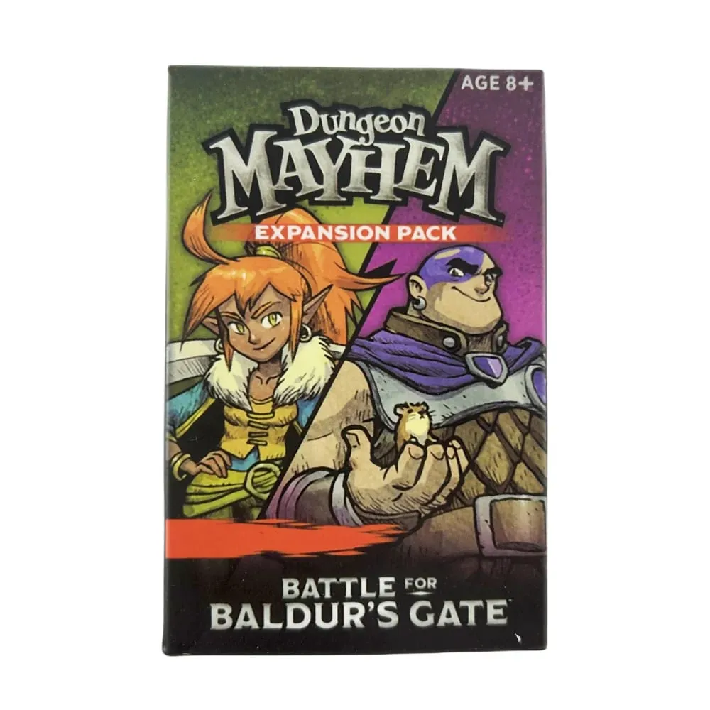 1pc Dungeon Mayhem EXPANSION PACK Family Fun Board Game Playing Cards Family Party Board Deck For