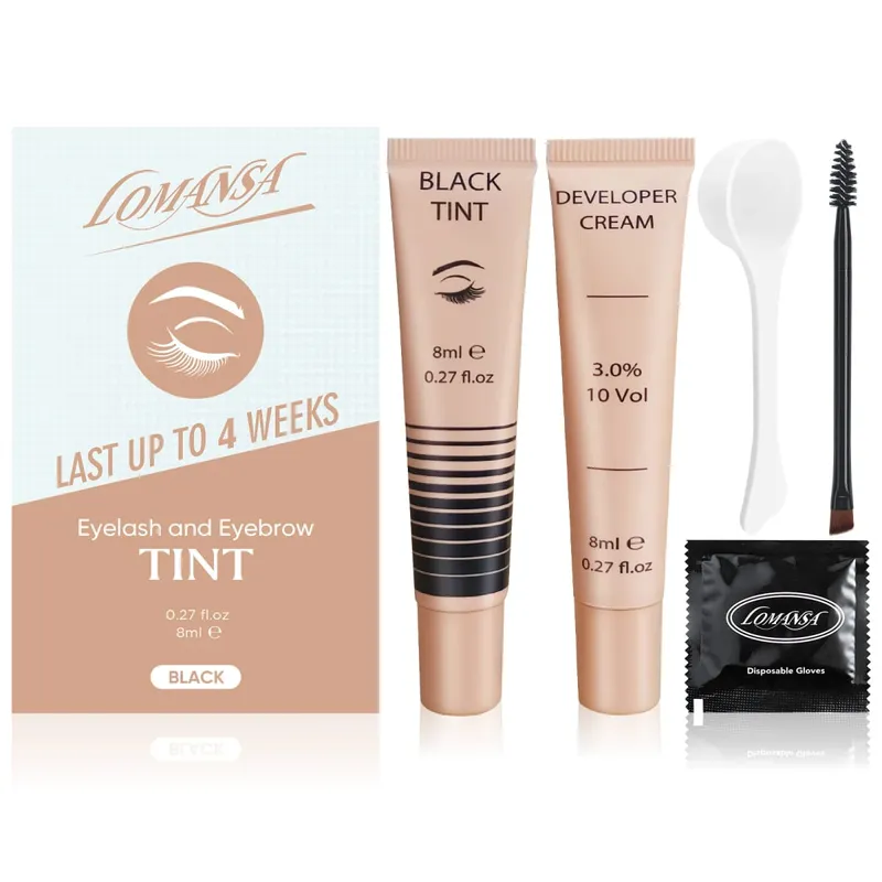 Lomansa New Lash Color Kit Eyelash Eyebrow Dye Tint Kit Brow Enhancer Mascara Lift Tinting Tattoo Eyes Makeup Tools — image 8