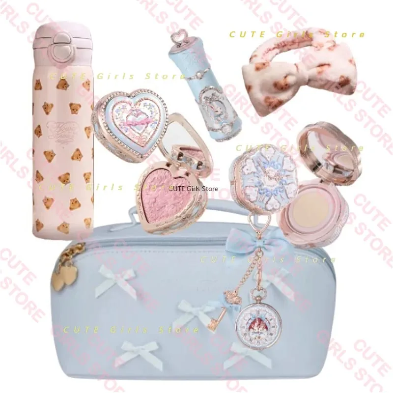 Flower Knows Bunny Garden Makeup Set Cushion Lipstick Blush Thermos Cup Gift — image 3
