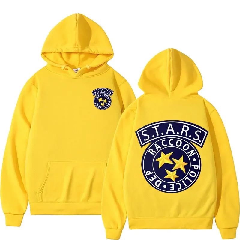 Limited Resident Evil Logo Graphic Hoodies Men's Harajuku Y2k Long Sleeve Sweatshirts Male Fashion Cool Casual Hoodie Streetwear — image 9