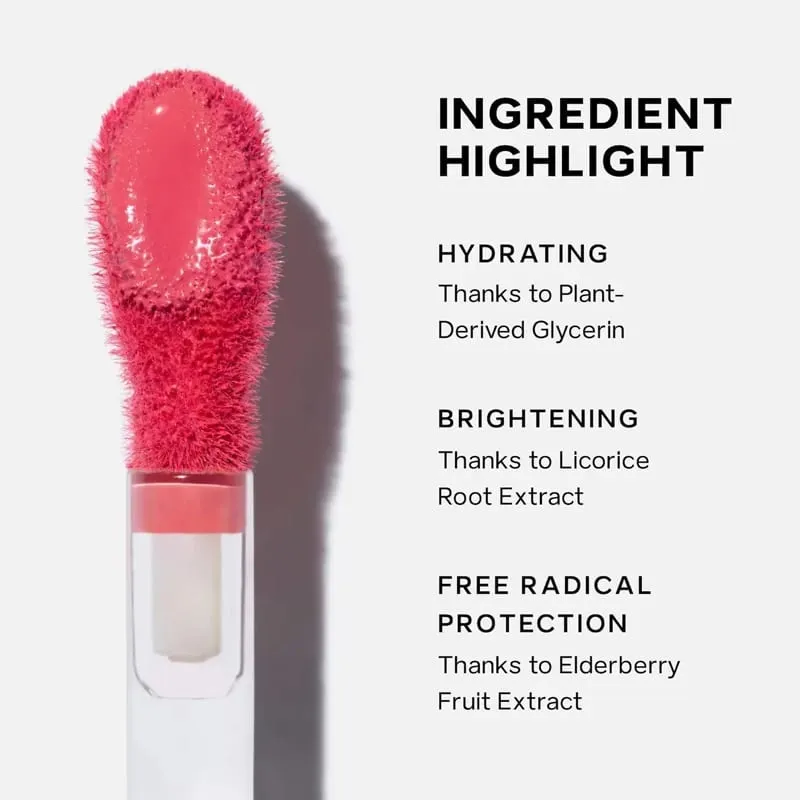 Saie Hydrating Blendable Dewy Liquid Blush CHILLY Buildable Luminous Multiuse Cheek Lip Tint Blush for All Sensitive Skin Tones