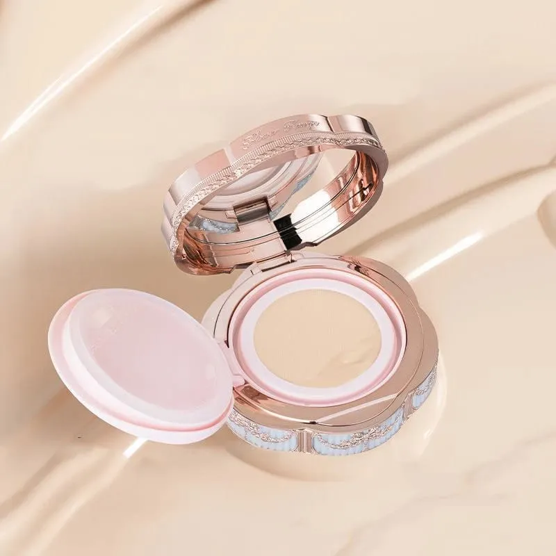 Flowerknows Bunny Garden Collection Air Cushion CC Cream Face Base Foundation Concealer Korean Long Lasting Fond De Teint — image 1
