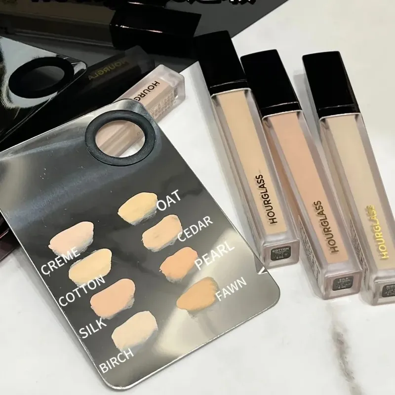 Hourglass Unreal Nude Liquid Texture Powder Blusher Full Clear Color Cheek Fluidity Easy Push Away Create Natural Woman Makeup