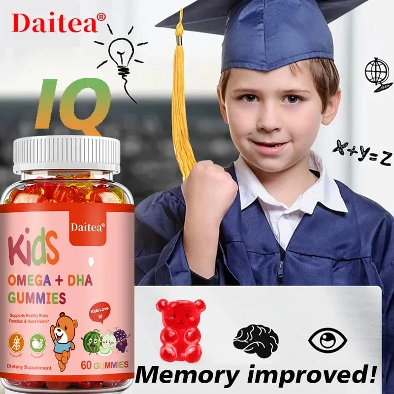 Children's Intelligence Supplement Gummies Support Intelligence Concentration Memory and Nutrition To Make Learning Easier — image 1