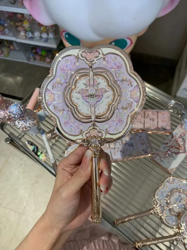 Flower Knows Mirror Moonlight Mermaid THE SWEETIE BEAR Collection Handheld Mirror Limited White Blue Pink Fairy Mirrors — image 28