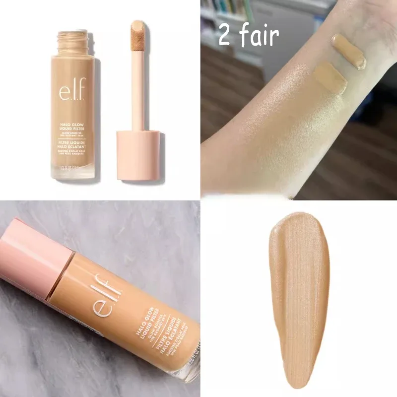Elf Halo Glow Series Liquid Blusher Liquid Highlighter Contour for Three-dimensional Shadow Contour Modification Setting Spray — image 19