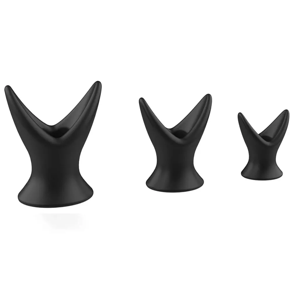 Silicone Anal Butt Plug Trainer Hollow Tunnel Anal Dilator Men Gay Vaginal Speculum Adult Sex Toys for Beginner Woman Female — image 6