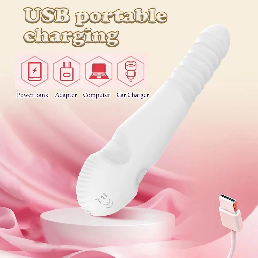 Sexspielzeug-Vibrator, 10 Frequenzen, biegsam, Vaginalstimulator, Paar, interaktiver weiblicher Masturbator, USB-Aufladung — image 5