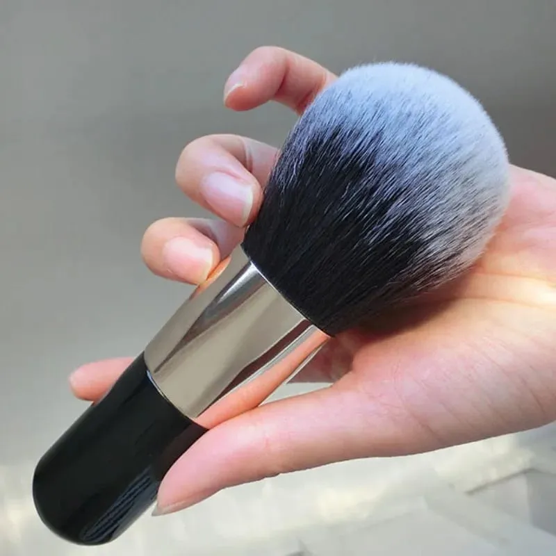 Brush Large Small Fat Pier Foundation Mak-Up Brushes Bb Cream Mushroom Brush No Powder No Mark Foundation MakeUp Brush Black New