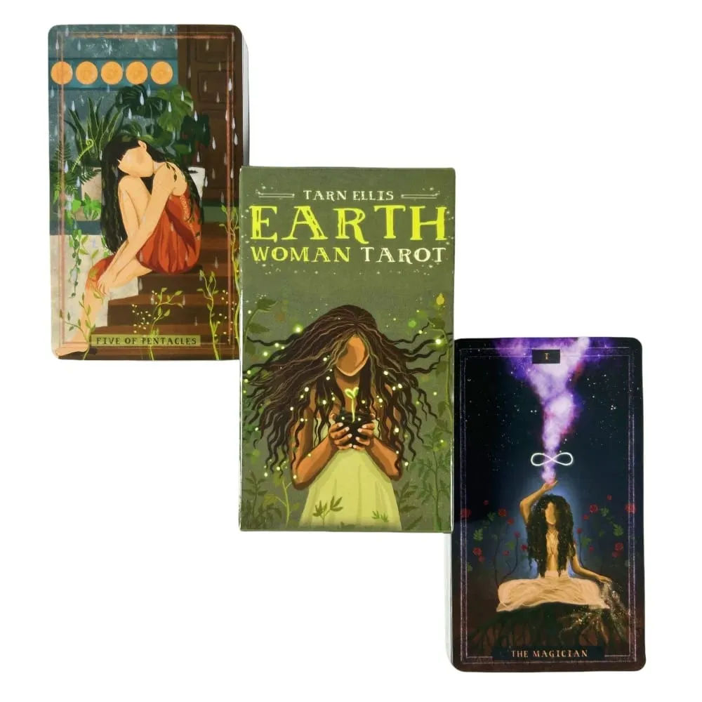 Earth Woman Tarot Cards A 78 Deck Oracle English Visions Divination Edition Borad Playing Games — image 5