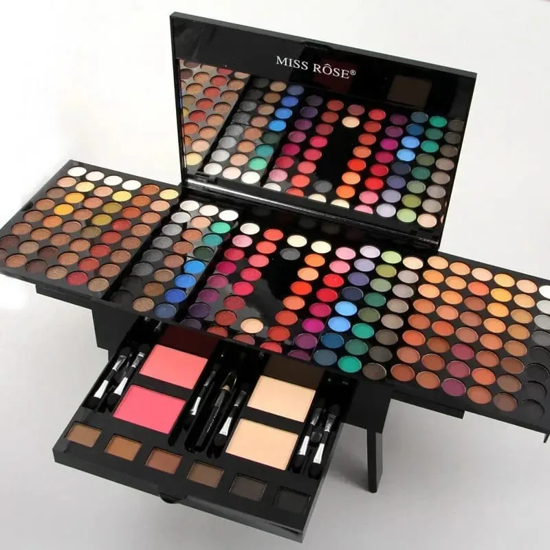 180 Colors Makeup Palette Gift Set Box Blush Lip Stick Long Lasting Cosmetics Kit Primer Luminous Make Up Set — image 2