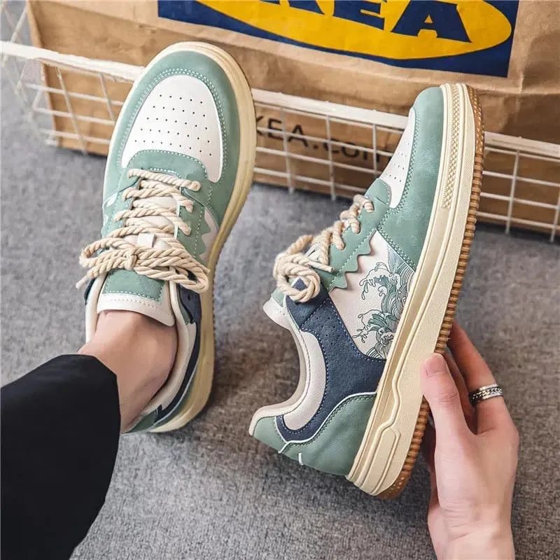Men Skateboarding Shoes Canvas Comfortable Vulcanized Shoes All-match Men Casual Sneakers Fashion Student Shoes Male — image 2