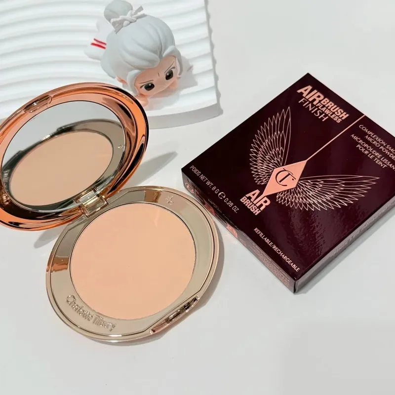 Charlotte Tilbury Powder Concealer Minimizes Pores Controls Oil Soft-focus Matte Long-lasting Flawless Finish Women's Makeup — image 5