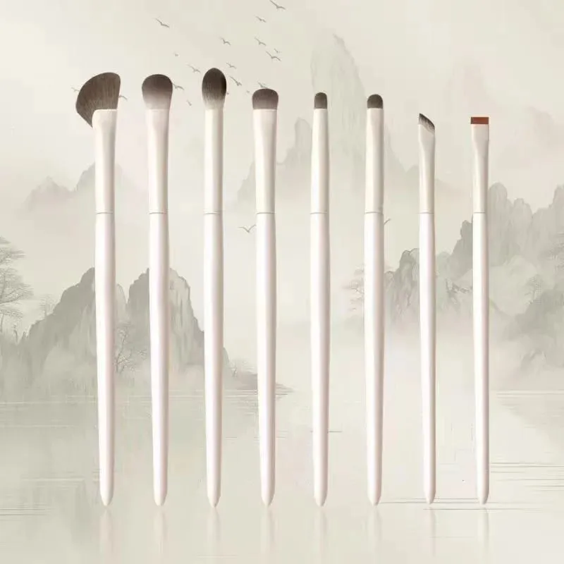 Eyeshadow Makeup Brushes Kit High Quality Eyeshadow Dot Blusher Nose Shadow Eyebrow Loose Powder Brush Eye Make Up Brushes Tool — image 7