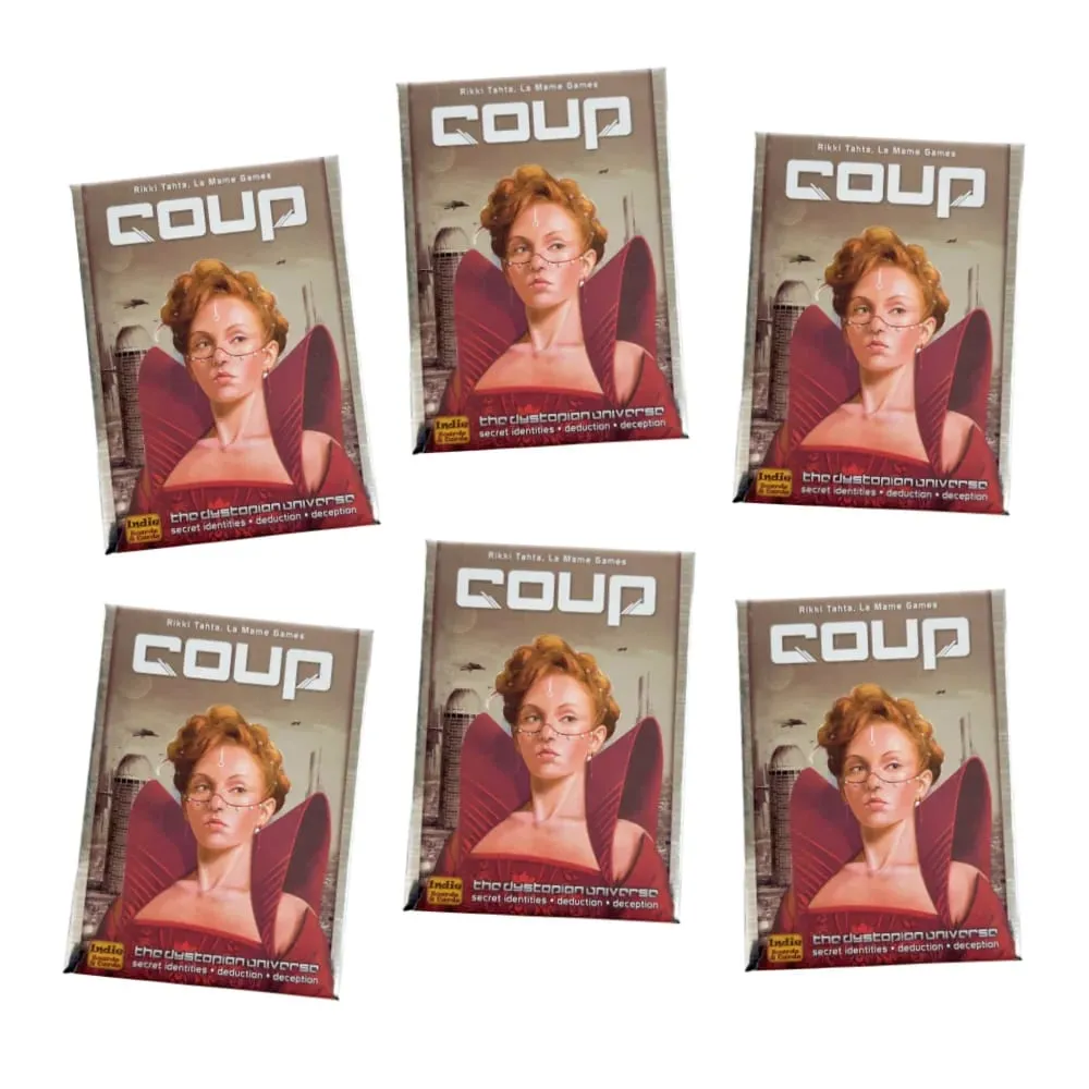 1 Box Coup | Card Game Coup Reformation 1 | 2nd Edition Expansion Holding Resistance Mission Board Game Deck — image 1