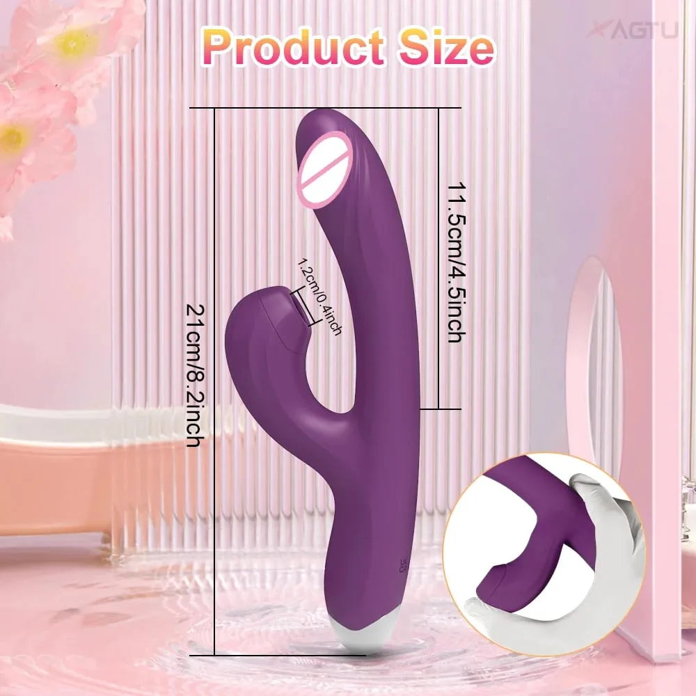 Sucking Vibrator for Women Vacuum Clitoris Stimulator Clit Sucker 2 In 1 G Spot Dildo Female Sex Toy Adults Goods — image 6