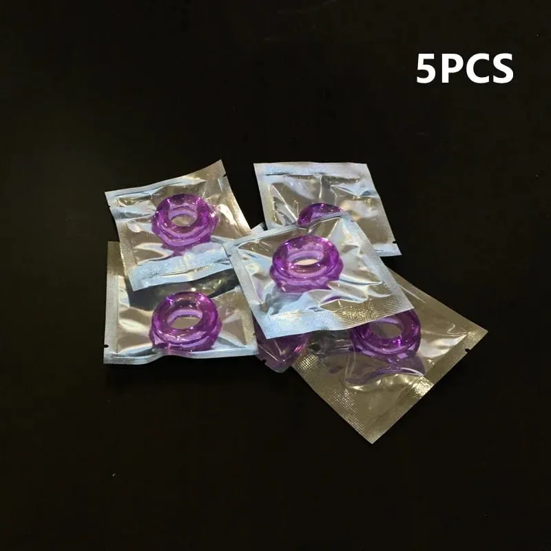 10/5Pcs Silicone Durable Penis Ring Adult Men Ejaculation Delay Cock Rubber Rings Penis Enlargement Sex Toys For Male Sex Ring — image 14