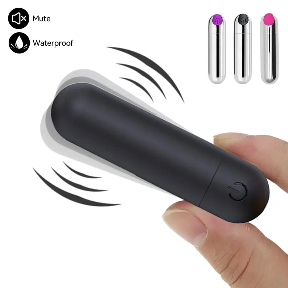 G Spot Bullet Vibrator Nipple Clitoral Stimulator 10 Vibration Mode Portable Mini Vaginal Anal Massager Adult Sex Toys for Women — image 5
