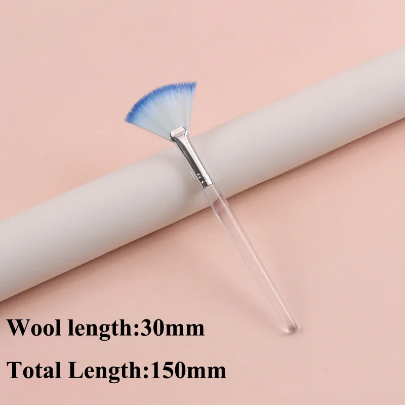 Practical Facial Brushes Fan Makeup Brushes Portable Mask Brush Cosmetic Tools for Women Flexible Facial Soft Mask Applicator — image 20