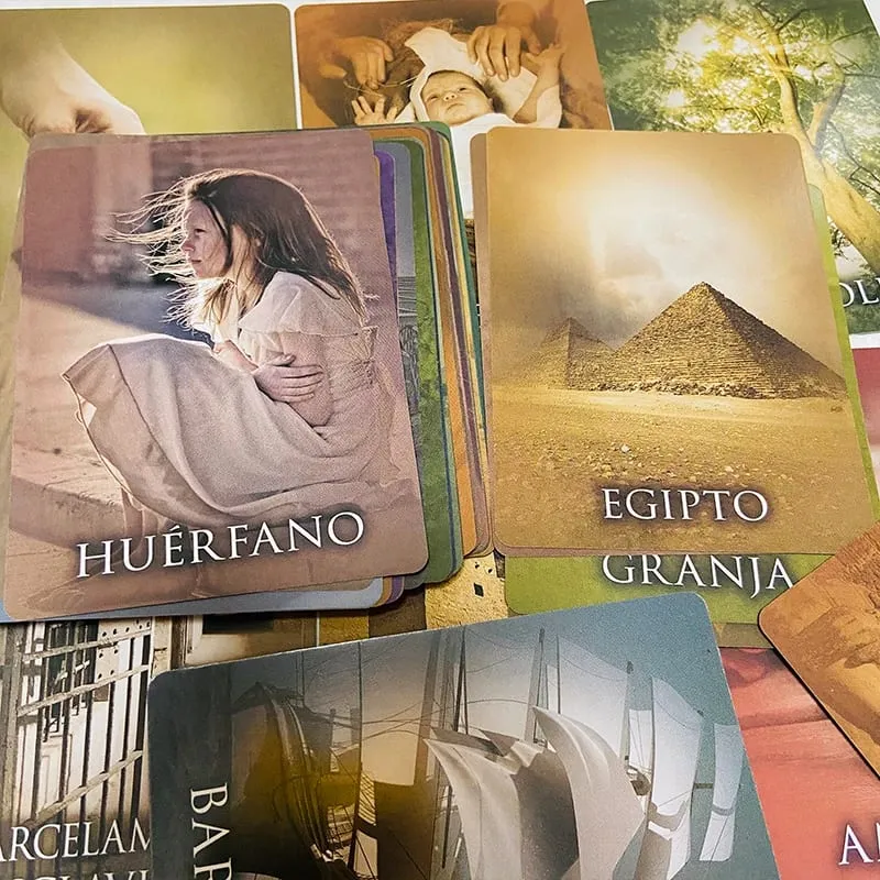 Past Life Oracle Cards 44pcs Spanish Edition Board Games Oracle Deck — image 5