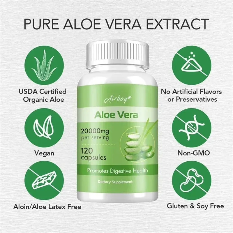 Aloe Vera - Weight management Support Gut Health and Digestive Comfort Stomach Acid Buffer Support Metabolism Natural Immune — image 5