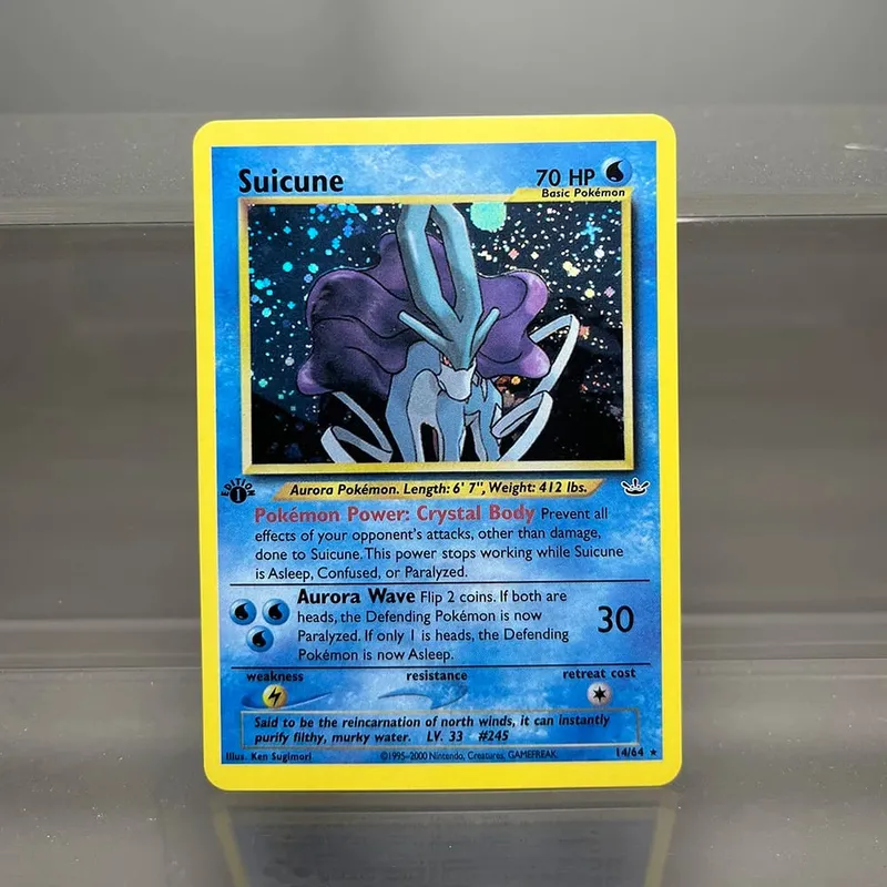 PKM Foil Cards Houndour Celebi Houndoom 1st Edition 1996 Single Cards Game Collection Cards PTCG Proxy Cards — image 5