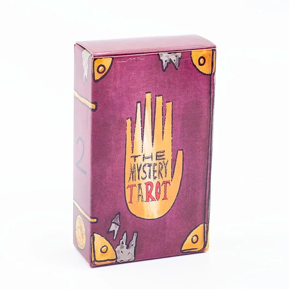 The Mystery Tarot 78 Card Deck for Mysterious Divination Family Party Gift English Version Oracle 10.3x6cm Board Playing Game — image 2