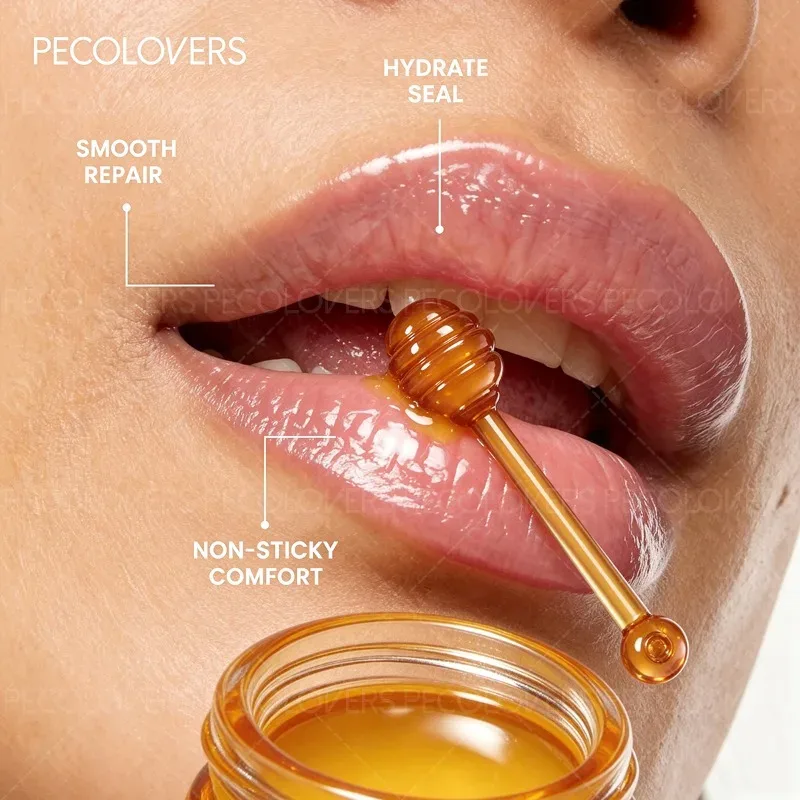 1PC Fruit Honey Pot Lipstick Can Moisturize Lips for A Long Time and Can Be Applied Repeatedly To Nourish Lips and Make Up Lips