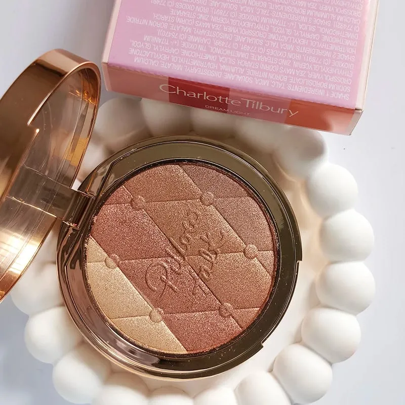 Charlotte Latest Style Love Heart Powder Blusher & Eyeshadow Palette 6 Color Eye Shadow Cream Easy To Color Tilbury Cosmetics — image 28
