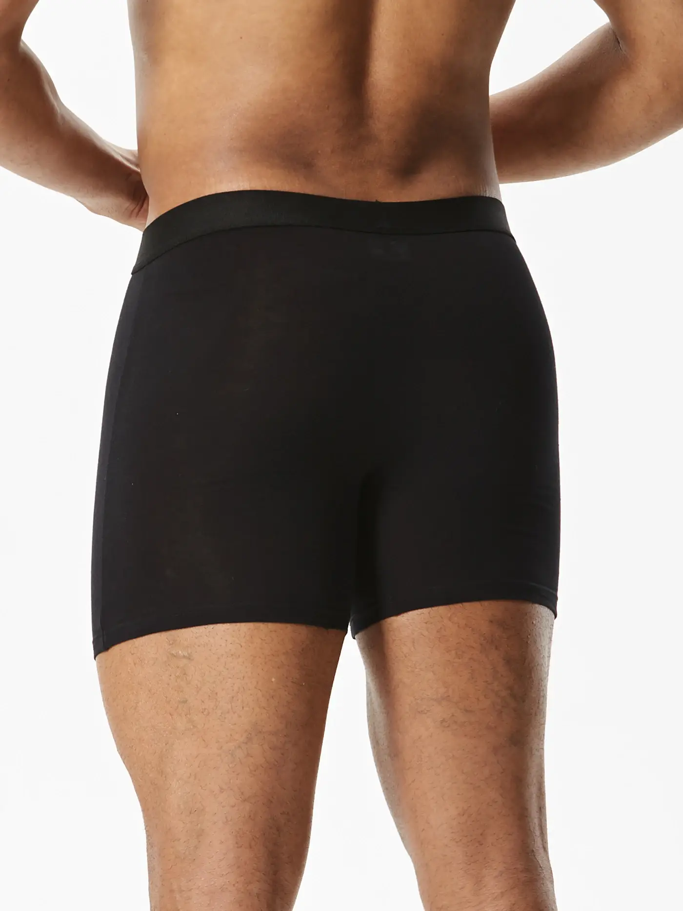 4pcs Pack Mid-Long Boxer Shorts Men Underwear Cotton Male Underpants for Men Sexy Homme Boxershorts Box Panties Slips Set Lot — image 3