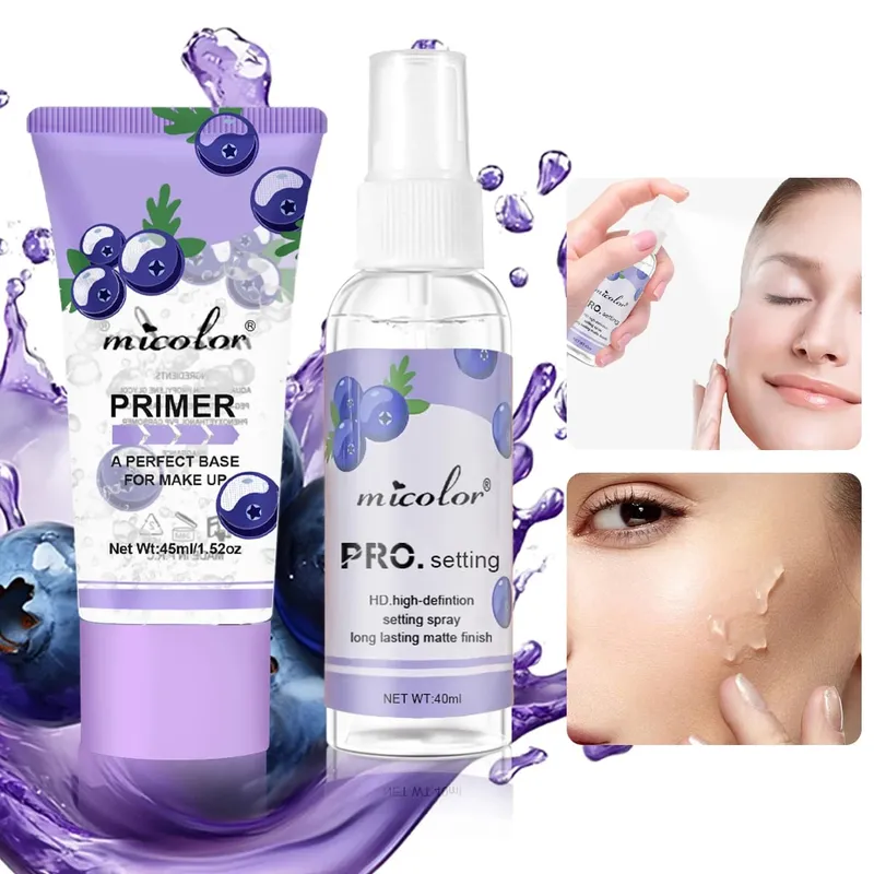 Makeup Set Of Makeup Primer + Setting Spray Invisible Pore Color Rendering Hold Makeup For Base Makeup And Makeup Finishing — image 7