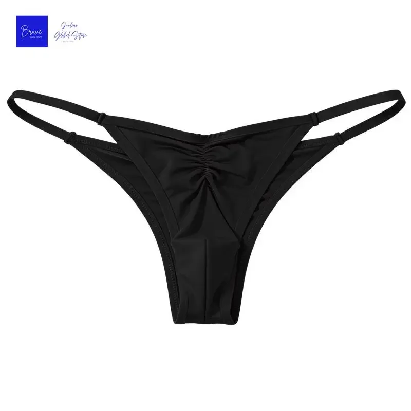 Abd boyutu erkek buz ipek Thongs külot seksi alçak G-String nefes dikişsiz t-geri spor spor iç çamaşırı artı boyutu — image 15