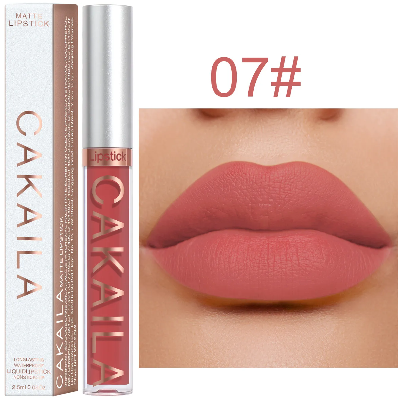 Matte Velvet Lipstick 18 Colors Lip Gloss Long Lasting Non-marking Sexy Waterproof Liquid Lipsticks Lip Makeup Cosmetic