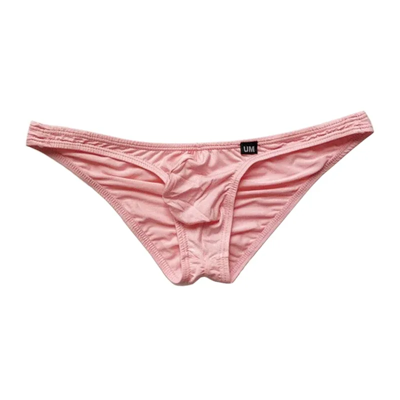 Men's Modal Briefs Ultra-Thin Breathable Ruched Hip Lift 3D Form-Fitting Bulge Enhancing Comfortable Underwear Fashion Sexy — image 7