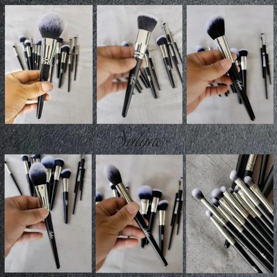 Sylyne Makeup Brush Set 15 Pieces Professional Make Up Brushes Kit