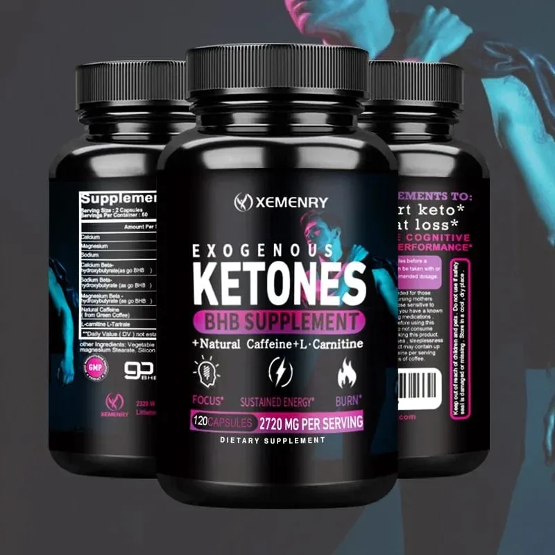 Keto BHB Exogenous Ketone - Supports Healthy Eating Weight Management Supplement Boosts Metabolism — image 1
