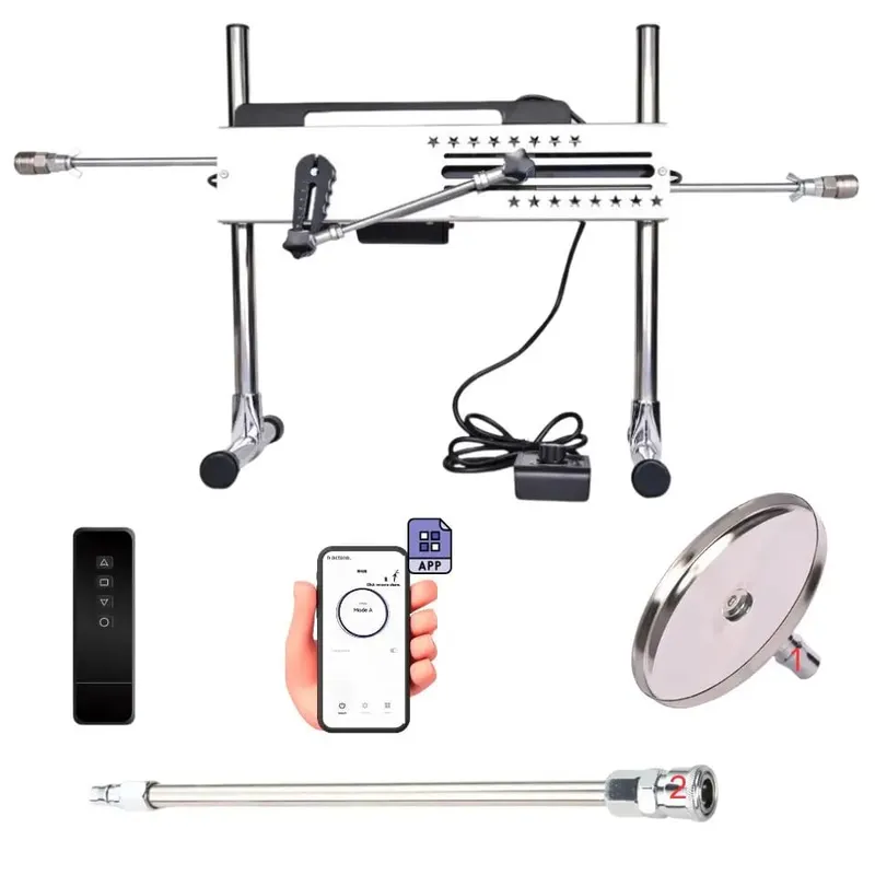 Rough Beast APP Control Powerful Sex Machine for Women And Men Masturbation Love Machine with Dildo Toy Shop Penetration Sextoys