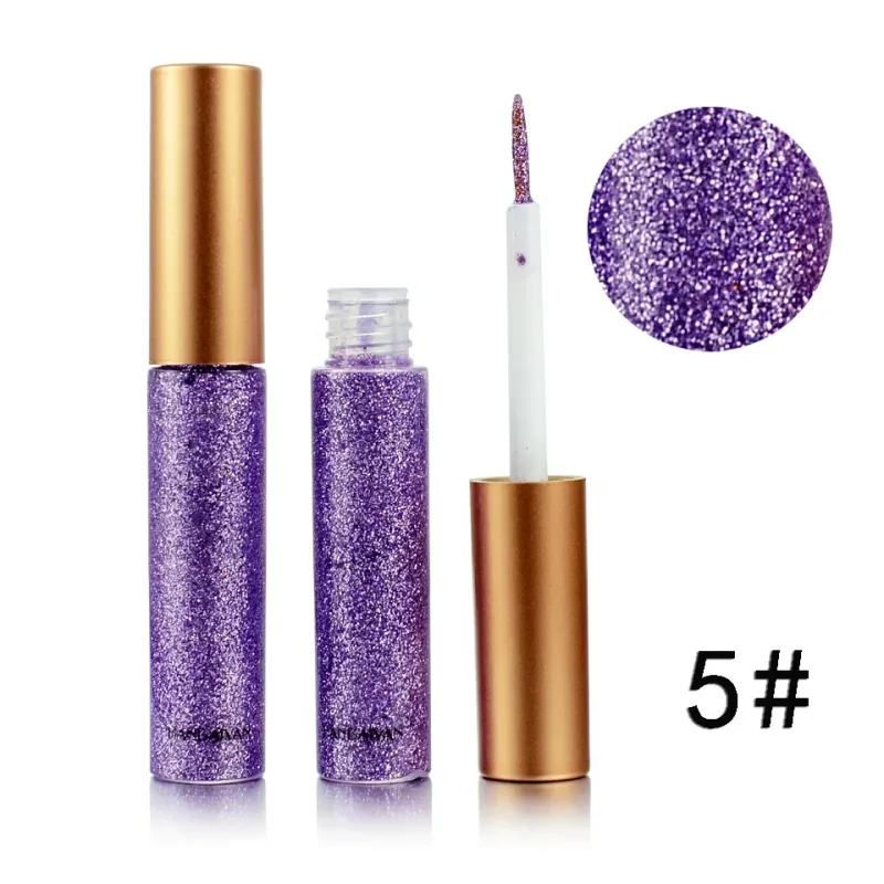 1pcs New Sexy Shining Glitter Liquid Eyeliner Pencil Diamond Shimmer Eye Liner Rose Gold Color Eyeliner Makeup for Eye Cosmetics — image 13