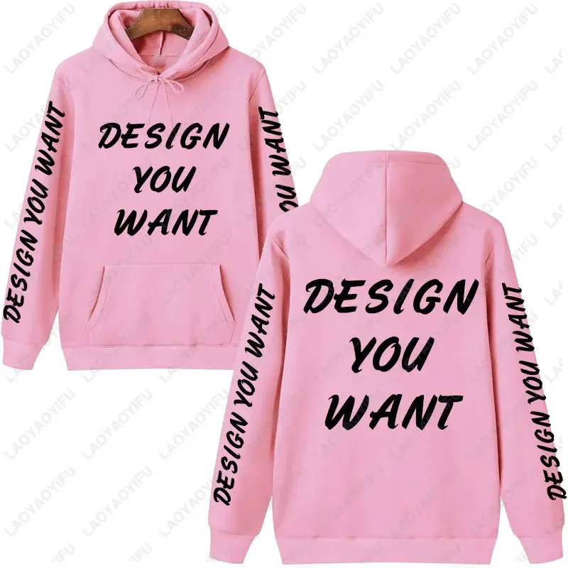 Aangepaste foto gepersonaliseerde hoodie herfst opwarming en comfort sweatshirt unisex casual op maat bedrukte tekst DIY hoodie mode