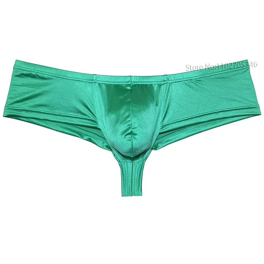 Cheeky Briefs Men's Bikini Underwear Enhance Contour Pouch Tangas Micro Boxershorts Sexy Low Rise Trunks Comfy Silky Breathable — image 8